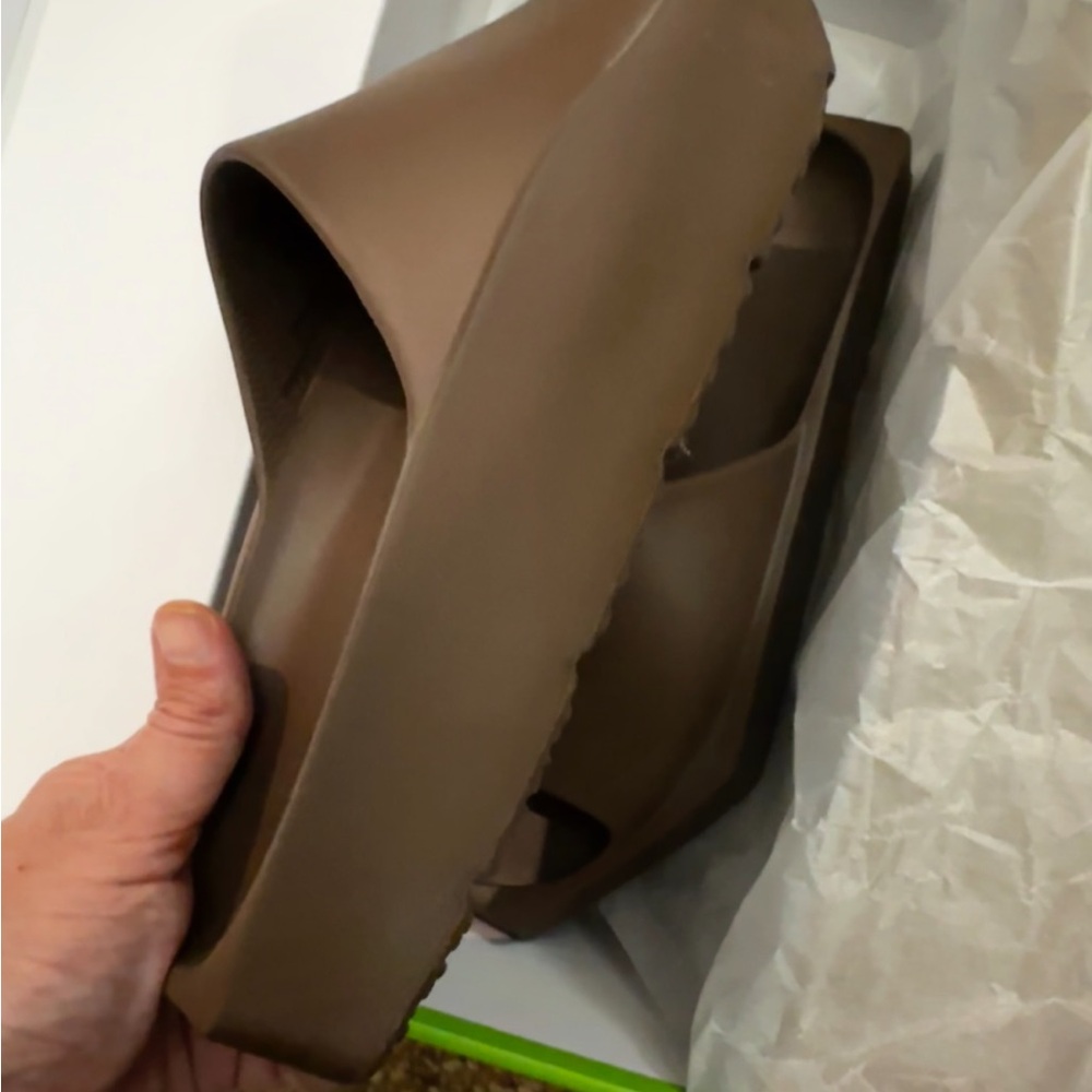 Nike Brown Slide Sandals